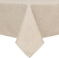 Hiasan Faux Linen Rectangle Tablecloth - Wrinkle and Stain Resistant Washable Table Cloth for Kitchen Dining Room Holiday Table Cover for Dinner, Beige, 70 x 120 Inch