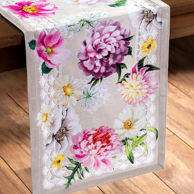 Maison d' Hermine Table Runner 100% Cotton 14.50" x 108" | Table Runners 108 - Image 9
