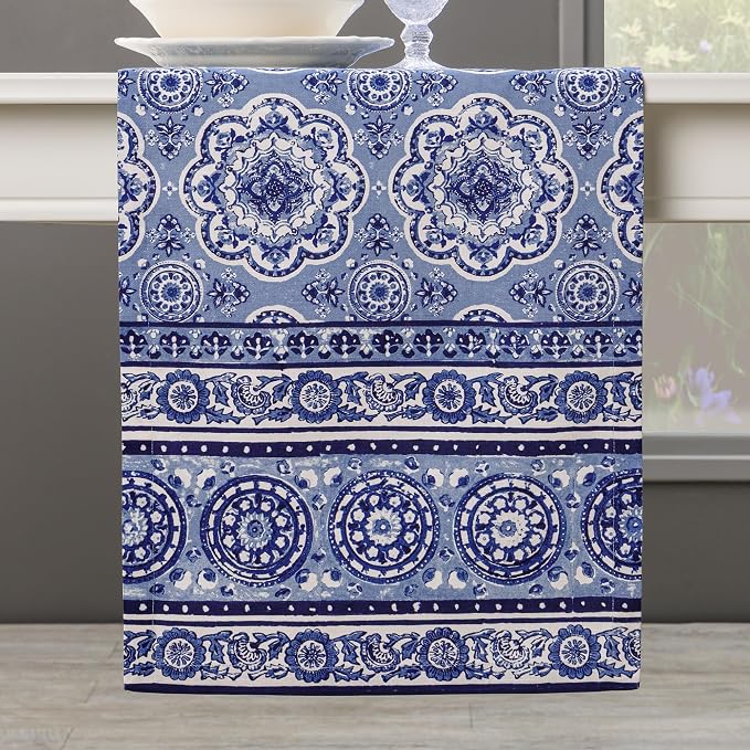 Maison d' Hermine Table Runner 100% Cotton 14.50" x 72" | Table Runners 72 - Image 8