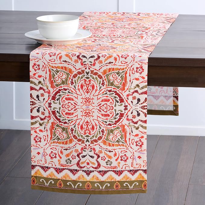 Maison d' Hermine Table Runner 100% Cotton 14.50" x 72" | Table Runners 72 - Image 9
