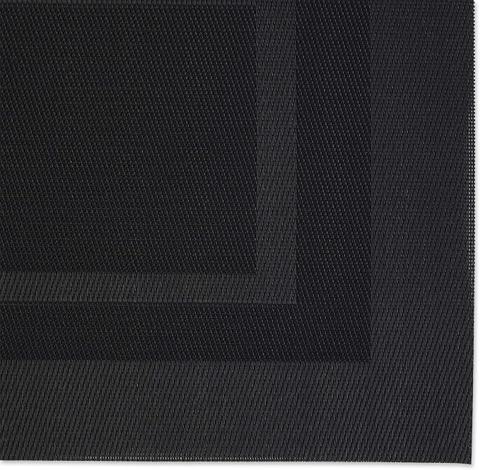DII PVC Tabletop Collection Woven Indoor/Outdoor, Placemat Set, 6 Piece - Image 2