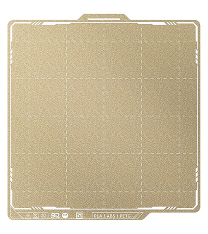 BIQU PyroGrip Double Side Textured PEI Build Plate for Bambu-Lab P1P P1S P2S X1C X1E A1 3D Printers 257x257mm PEI Spring Steel Build Plate Flexible Sheet Print Bed Removable Surface Platform