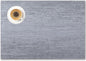 Placemats Set of 12 - Easy Clean Woven Vinyl Placemat for Dining Table, Indoor/Outdoor Place Mats, Washable PVC Table Mats（Gray）