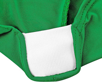 LZY Spandex Table Covers 6 Feet, Stretch/Fitted Table Covers for 6 Feet Folding Table, Rectangular Spandex Table Cloths for Wedding Party or Event (6FT-2PCS, Emerald)