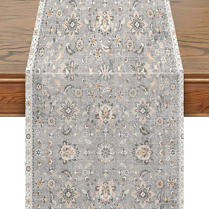 Snycler Table Runner Boho Table Runners Vintage Elegant Farmhouse Table Center by Snycler