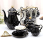 DUJUST 22 pcs Porcelain Tea Set by DUJUST