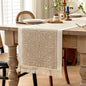 Coffee Totem Linen Table Runner by UWWGKK