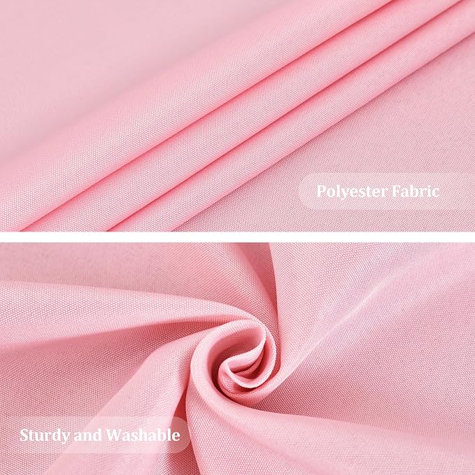 Wolkemer Farmhouse Pink Table Runner Dining Table Runners 72 Inches Long | - Image 4