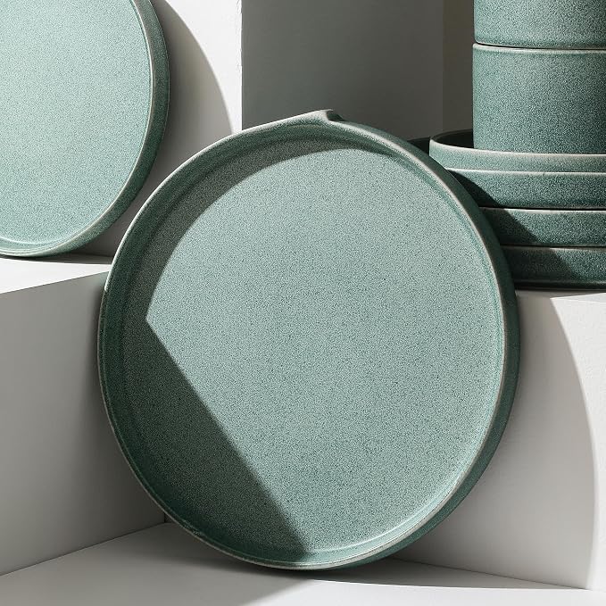 Stone Lain Bao 4-Piece Dinner Plate Set Stoneware - Image 2