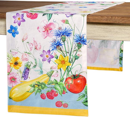 Maison d' Hermine Table Runner 100% Cotton 14.50" x 108" | Table Runners 108 by MaisondHermine