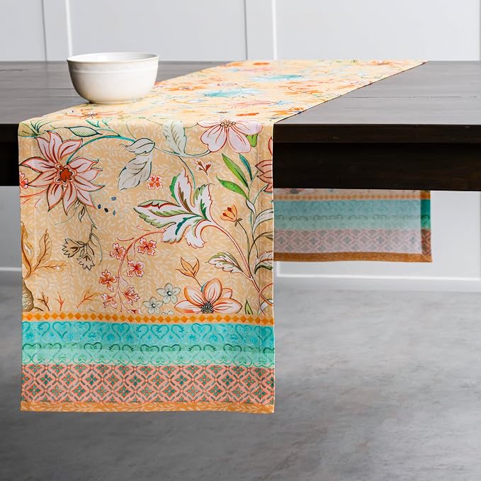 Maison d' Hermine Table Runner 100% Cotton 14.50" x 108" | Table Runners 108 - Image 3