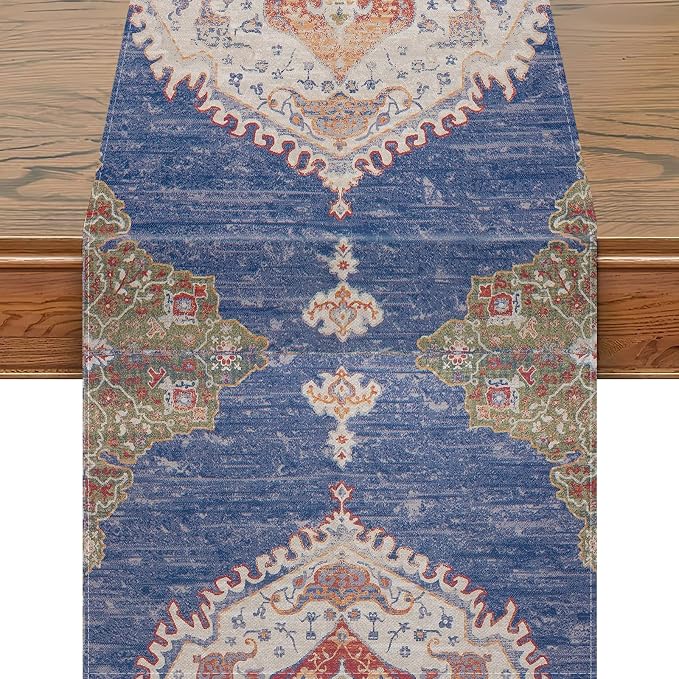 Snycler Table Runner Boho Table Runners Vintage Elegant Farmhouse Table Center by Snycler