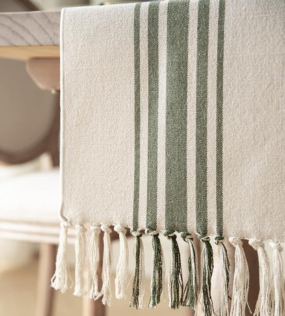 Caflife Boho Table Runner for Modern Farmhouse Decor, Dining Table décor 13 x - Image 6