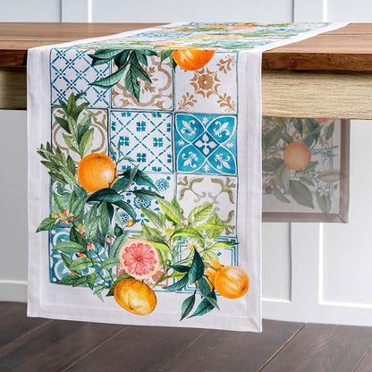 Maison d' Hermine Table Runner 100% Cotton 14.50" x 108" | Table Runners 108 - Image 8
