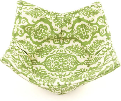 Cotton Microwavable Bowl Cozy, Microwave-Safe Hot Bowl Holders, Soup Bowl Cozy - Image 5