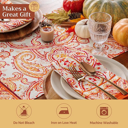Maison d' Hermine Table Runner 100% Cotton 14.50" x 36" | Table Runners 36 - Image 5