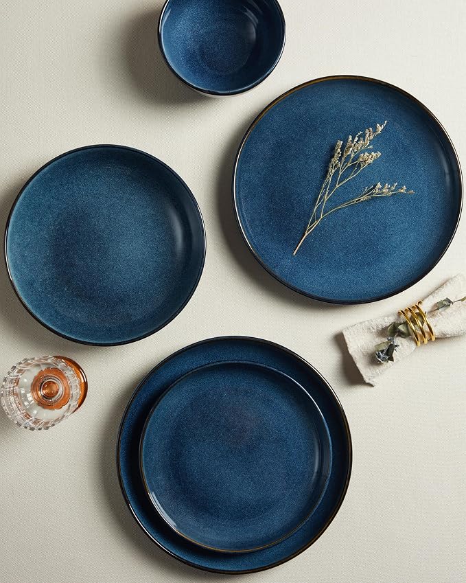 16 Piece Double Bowl Dinnerware Sets - Image 5
