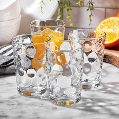 Home Essentials Drinking Glasses Set of 10 Juice Glass Cups, 7 oz Glassware - Image 9