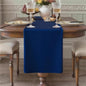 Navy Blue Table Runner, Waterproof Washable Runners 36 Inches Long | Reusable by KAIPHO