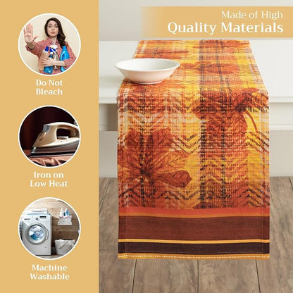 Maison d' Hermine Table Runner 100% Cotton 14.50" x 108" | Table Runners 108 - Image 3