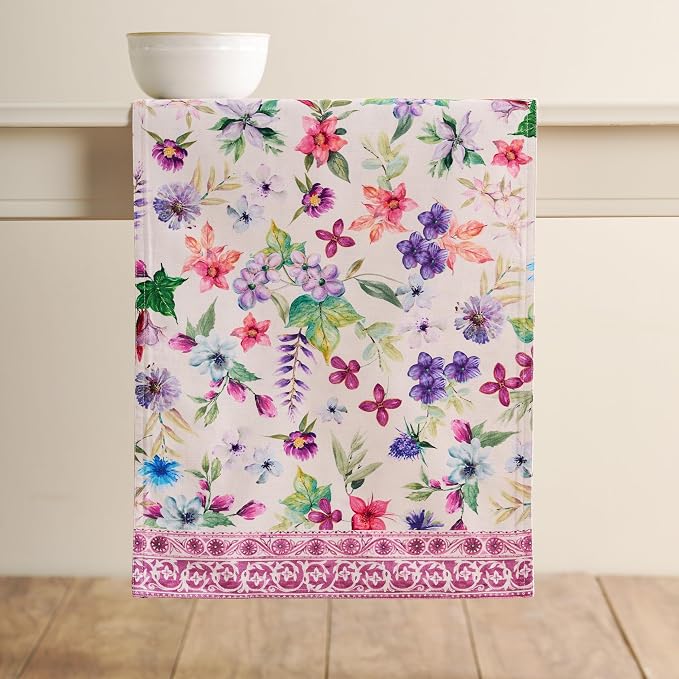 Maison d' Hermine Table Runner 100% Cotton 14.50" x 72" | Table Runners 72 - Image 6