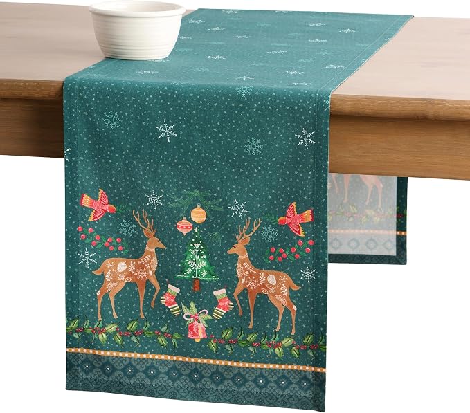 Maison d' Hermine Table Runner 100% Cotton 14.50" x 108" | Table Runners 108 by MaisondHermine