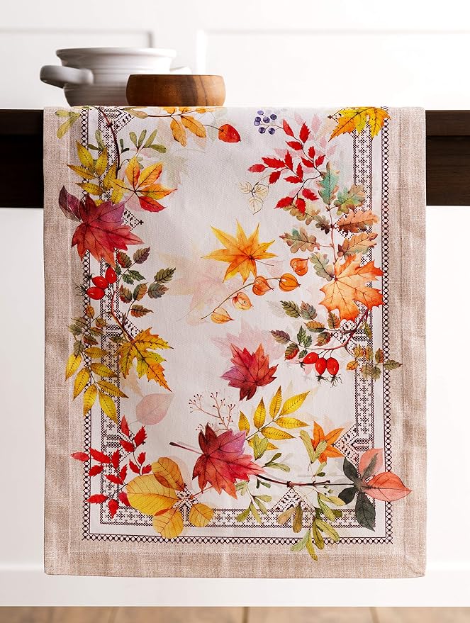Maison d' Hermine Table Runner 100% Cotton 14.50" x 48" | Table Runners 48 - Image 8