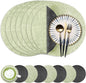 Fyvva Placemats Set of 8, Stain & Scratch Resistant, by Fyvva