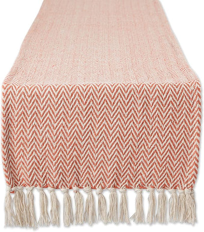 DII Woven Basic Tabletop Collection, Chevron Table Runner by DII
