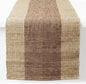 Table Runner, 13.8" × 72", 100% Natural Ramie, Handwoven | 100% Natural Ramie by GleeNflux
