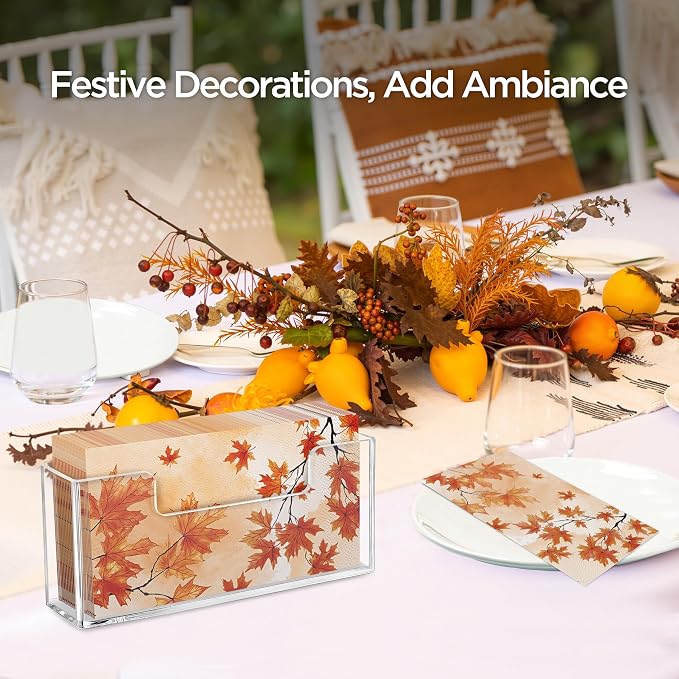 HBlife Acrylic Guest Towel, Paper Napkin Holder - Image 7