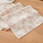 French Pastoral Farmhouse Table Runners, 13x90 Inch Taupe | 100% Organic Cotton by Unknown