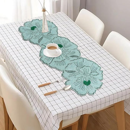 Beaded Table Runner 13x36 Inch, Handmade Decorative Dining Table Centerpiece - Image 7