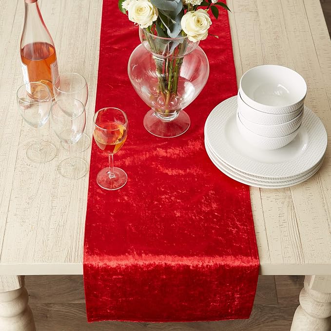 DII Velvet Collection Tabletop, Table Runner - Image 9