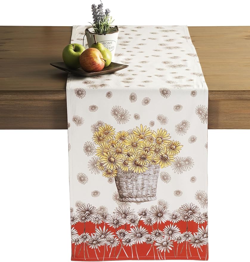 Maison d' Hermine Table Runner 100% Cotton 14.50" x 60" | Table Runners 60 by MaisondHermine