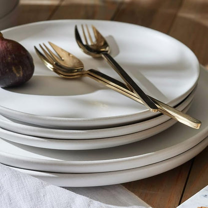 Porto by Stone Lain Macchio 24-Piece Premium Kitchen & Dining Dinnerware Set - Image 6