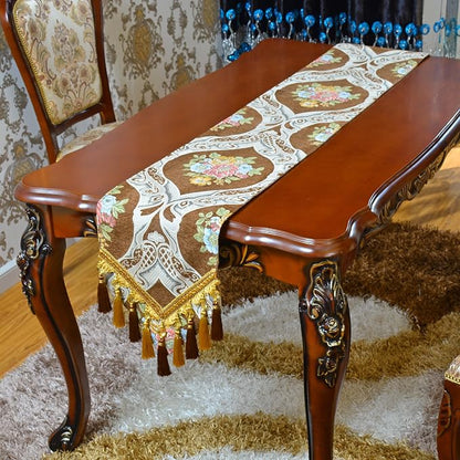 Extra Luxury Velvet Coffee Table Runner 72 Inches Long - Image 4