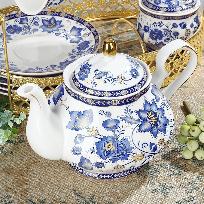fanquare Porcelain Tea Sets, - Image 2