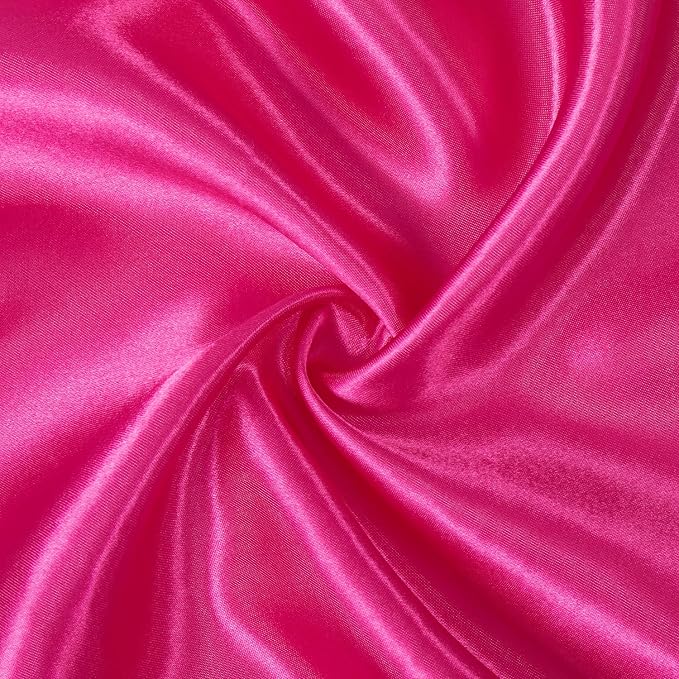 Hot Pink Satin Table Runner, 12x108 Inches, 12 Pack | Premium Satin, Smooth - Image 7