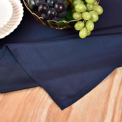 MEANMOY Navy Blue Table Runner 108 Inches Long Waterproof Table Runners | - Image 5