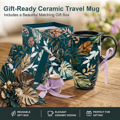 Topadorn 17oz Ceramic Travel Mug - Image 7