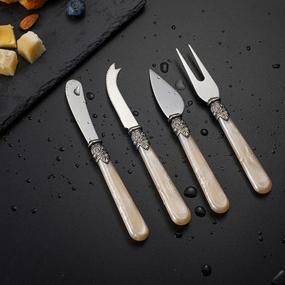 REVERIE Collection 4-piece Stainless Steel Butter Spreader Cheese Knife - Image 5