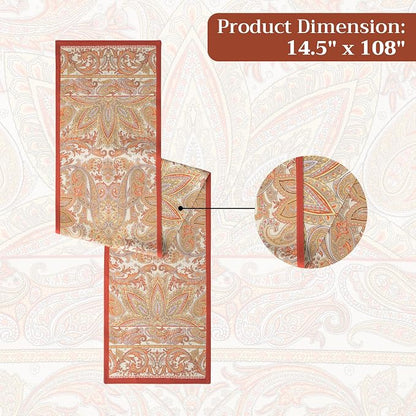 Maison d' Hermine Table Runner 100% Cotton 14.50" x 108" | Table Runners 108 - Image 7