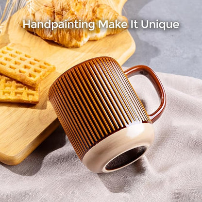 GBhome Coffee Mugs Set of 4, 16 oz Coffee Cups - Image 4