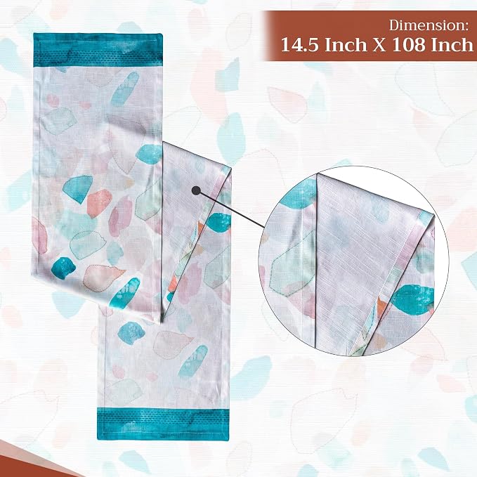Maison d' Hermine Table Runner 100% Cotton 14.50" x 108" | Table Runners 108 - Image 4