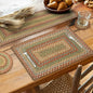 Homespice Azalea Long Table Runner - 11"x36", Rectangle, Multicolor - Handcrafted with Jute - Rich Colors, Easy to Clean, Durable and Protects Furniture