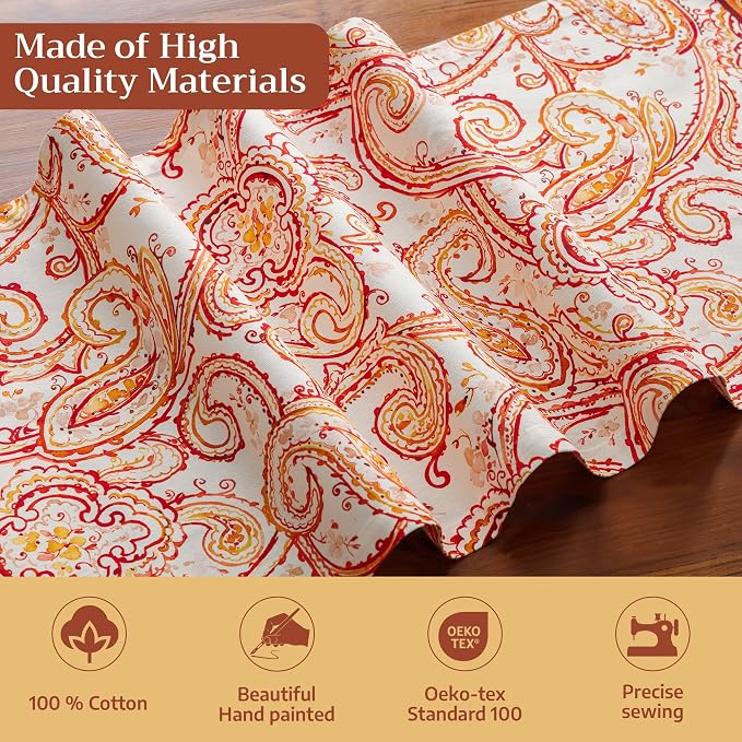 Maison d' Hermine Table Runner 100% Cotton 14.50" x 36" | Table Runners 36 - Image 3