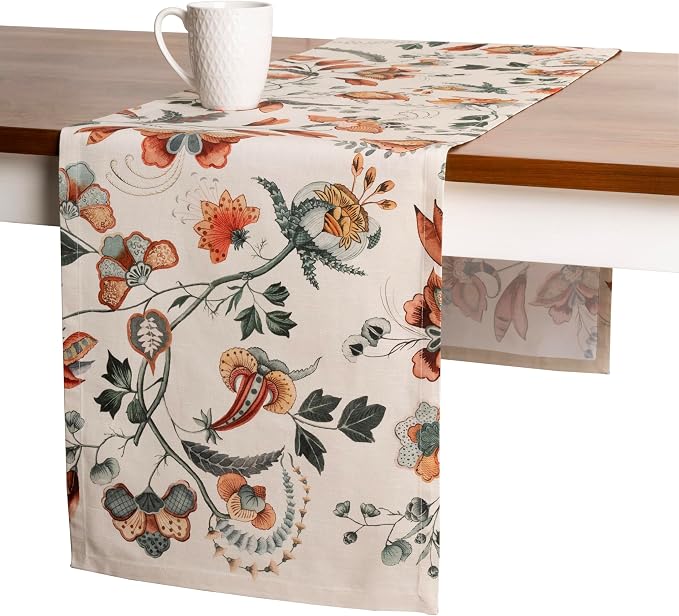 Maison d' Hermine Table Runner 100% Cotton 14.50" x 72" | Table Runners 72 by MaisondHermine