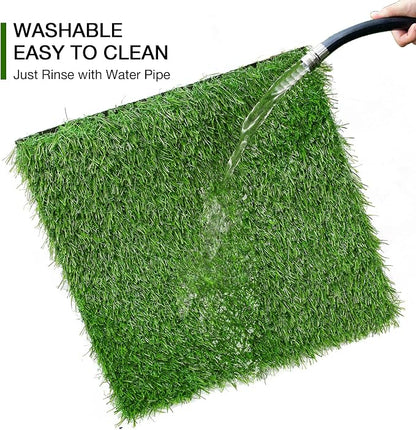 XLX TURF 8 Pack Artificial Grass Square Mats, Turf Patch - Image 8