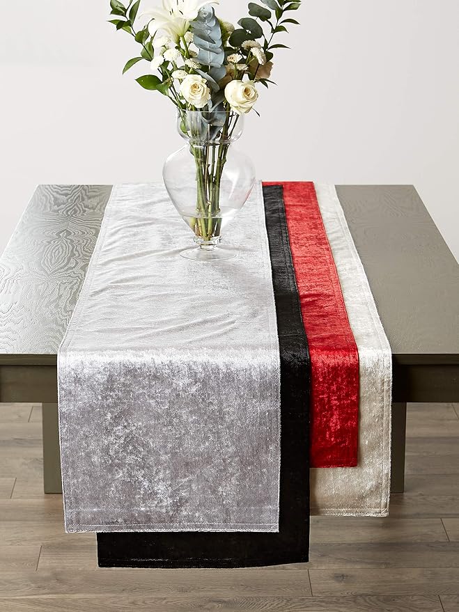 DII Velvet Collection Tabletop, Table Runner - Image 5